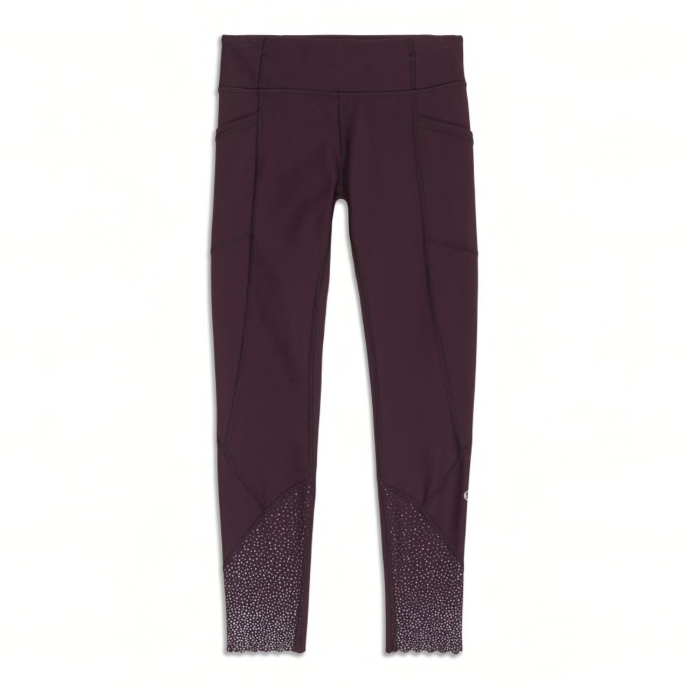 Lululemon Tight Stuff Legging 24” in black cherry